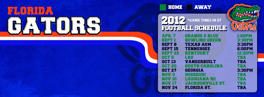 Florida Gators Facebook Cover Photo