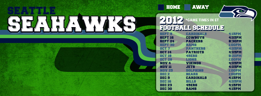 Seahawks Facebook Cover Photo